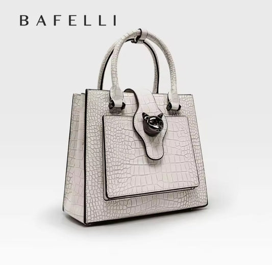 WOMEN'S HANDBAG BAFELLI GENUINE LEATHER BAGS FOR WOMEN LUXURY DESIGNER BRAND